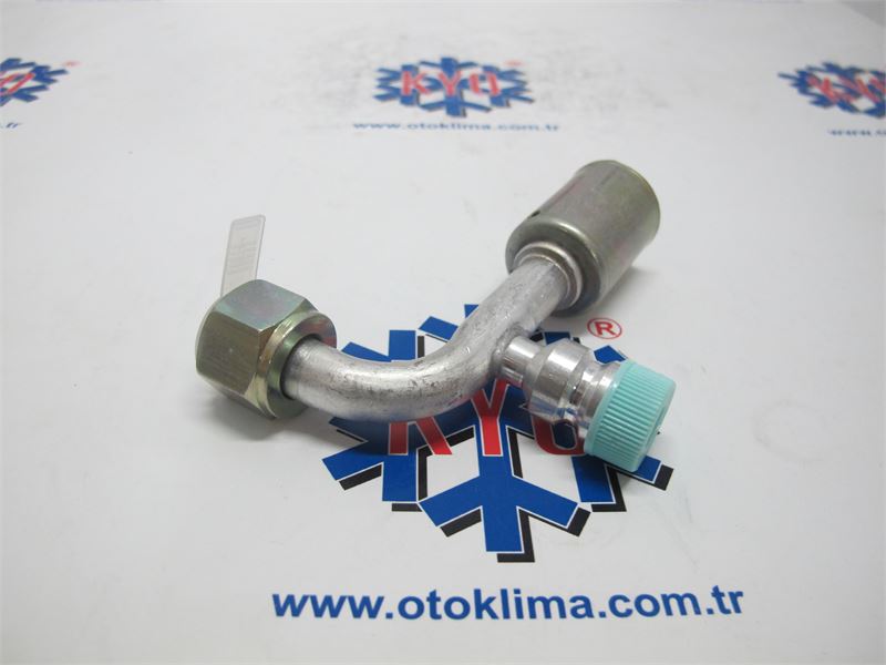 KYO7919 UNİVERSAL 10MM ETLİ SERVİS PORTLU ALİMİNYUM REKOR 90° H