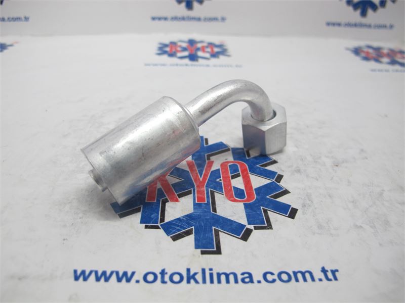 KYO7950E  UNİVERSAL 8MM ALİMİNYUM ETLİ BAĞLANTI REKORU 90°